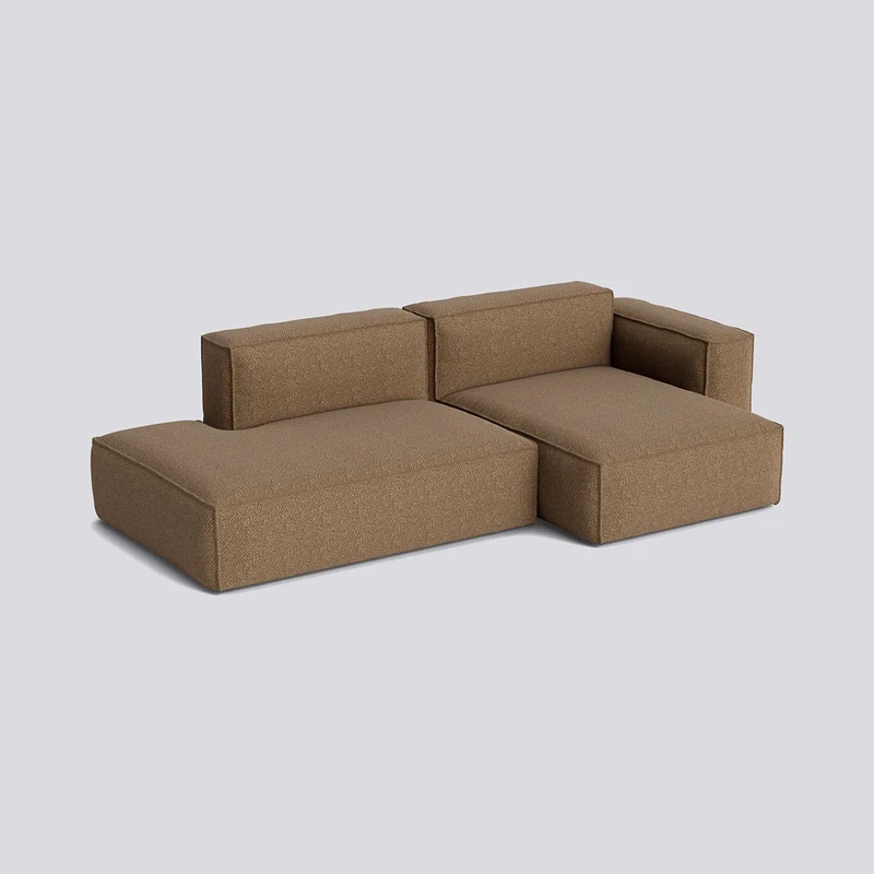 Mags Soft 2,5-sits, kombination 3 höger Soffa Tartaglia Blue tan 1004, Avtagbart