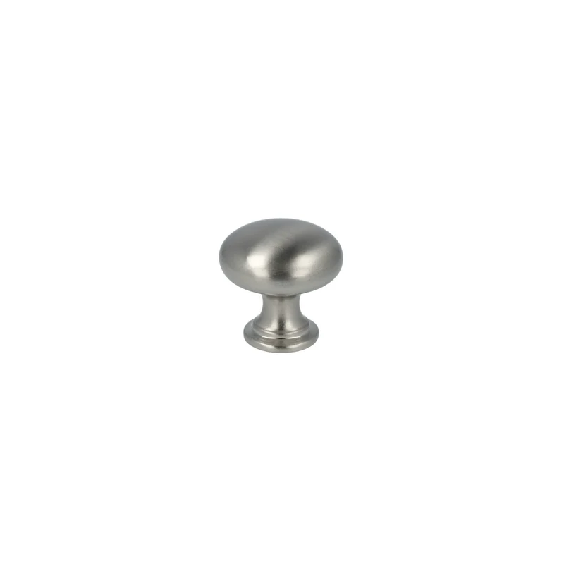 Skjern • Knopp i klassisk design i look av borstat stål