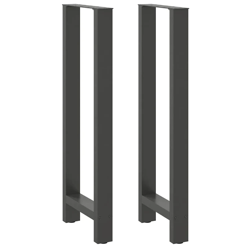 Barbordsben antracit 2 st 40x(110-111) cm stål