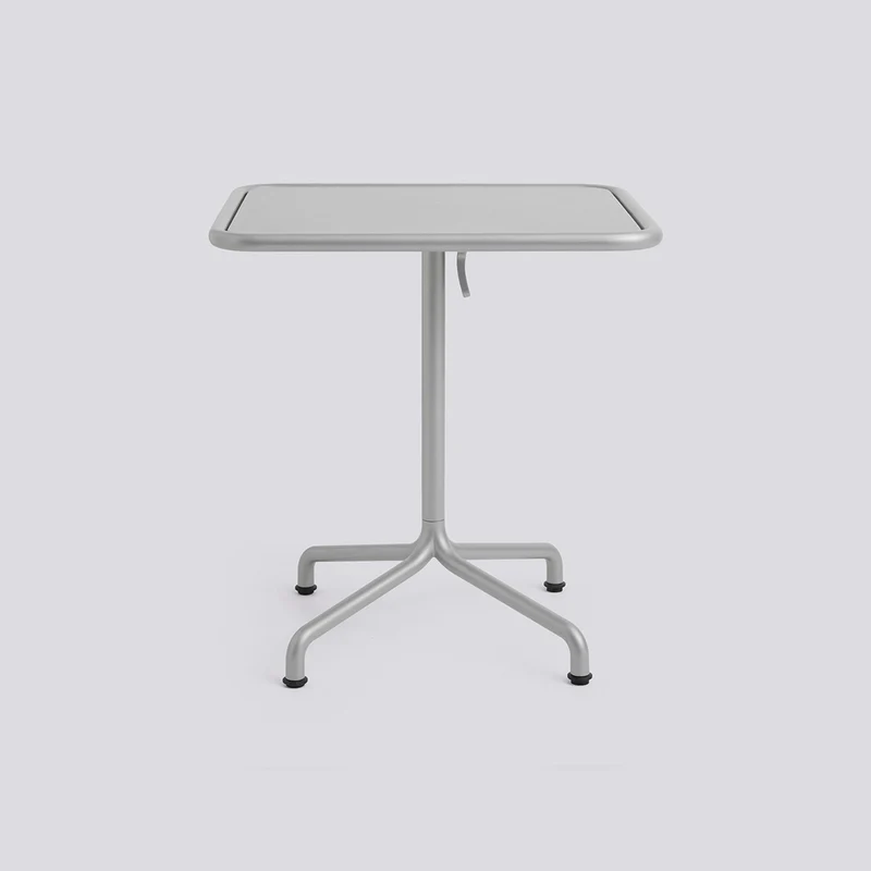 Deville L60 × B70 × H74 cm Cafébord Silver grey