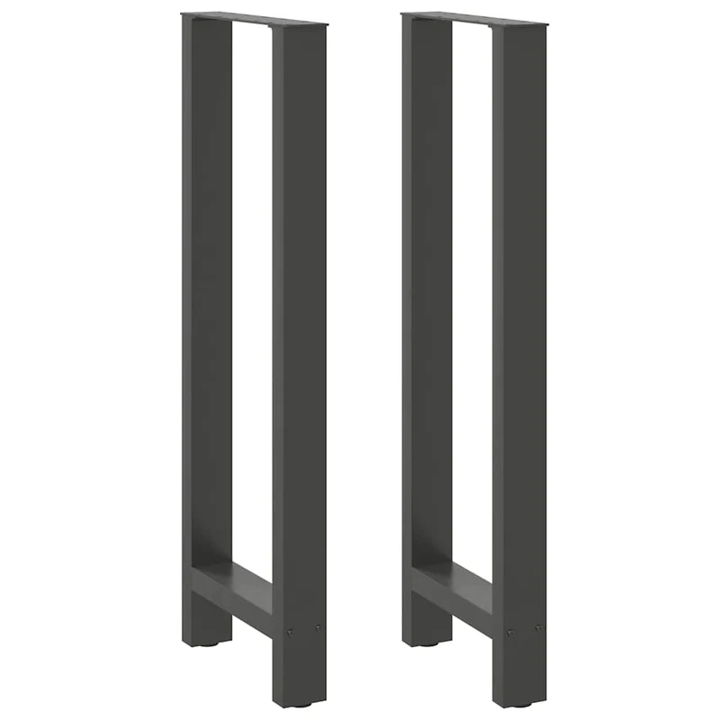 Barbordsben antracit 2 st 50x(110-111) cm stål