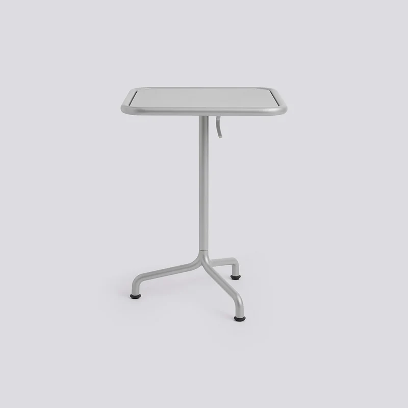 Deville L55 × B55 × H74 cm Cafébord Silver grey