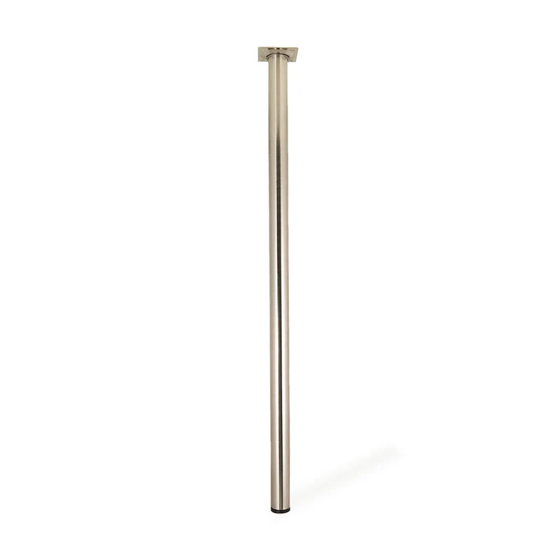 Multiben i borstat stål med Ø30 mm. (1 set = 4 st.)