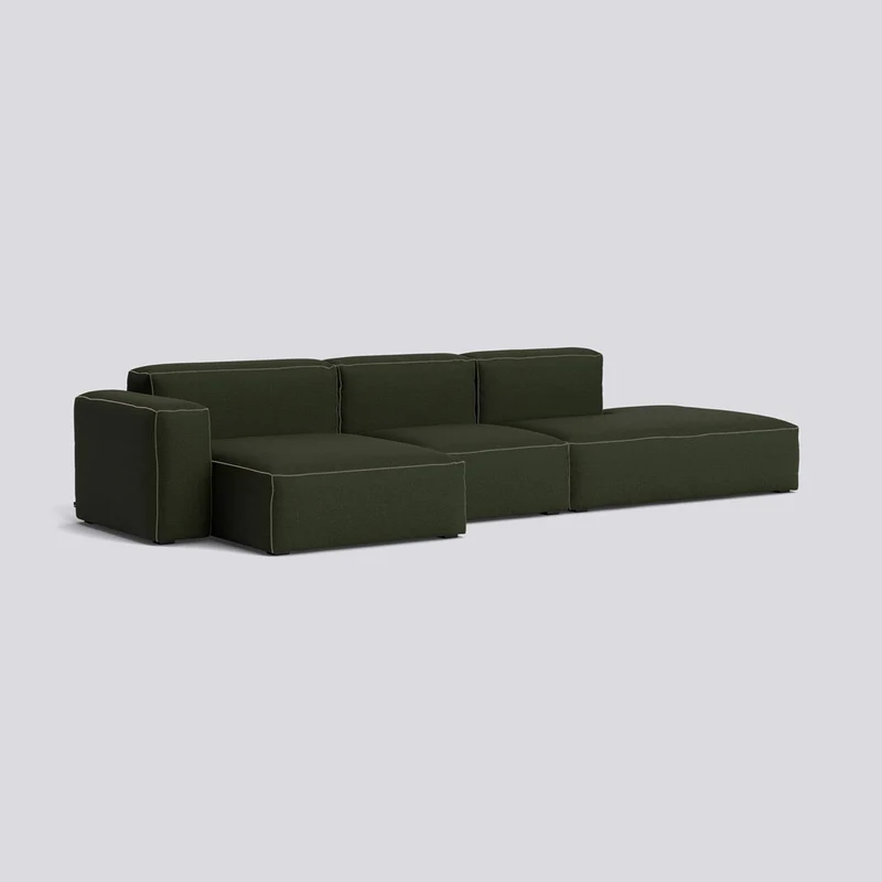 Mags Soft 3-sits, kombination 4 vänster Soffa Maglia Dark green, Fast