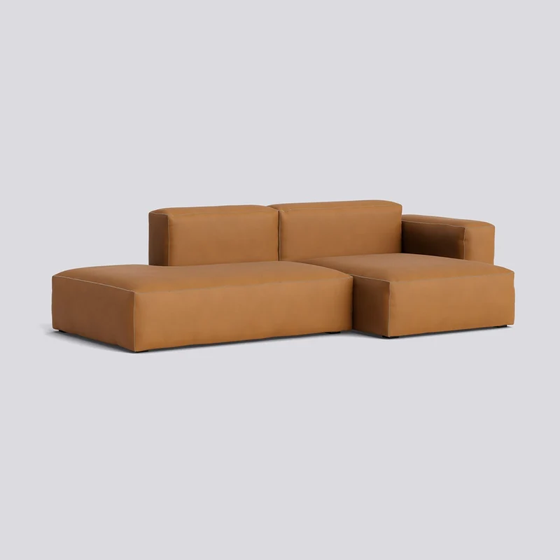 Mags Soft 2,5-sits, kombination 3 höger Soffa Sense Cognac, Fast