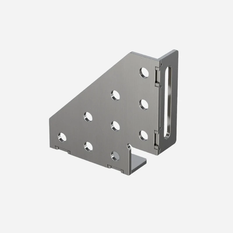 Spännkvadrat Vänster 200x200x50 6 mm