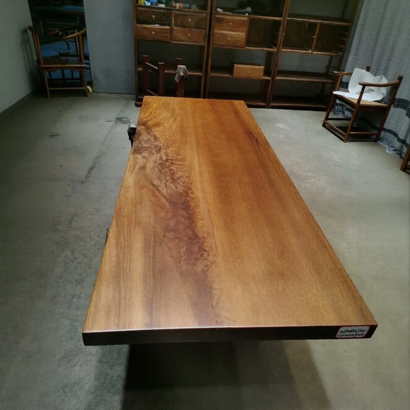 Misty Morning Congo Walnut Wood Table