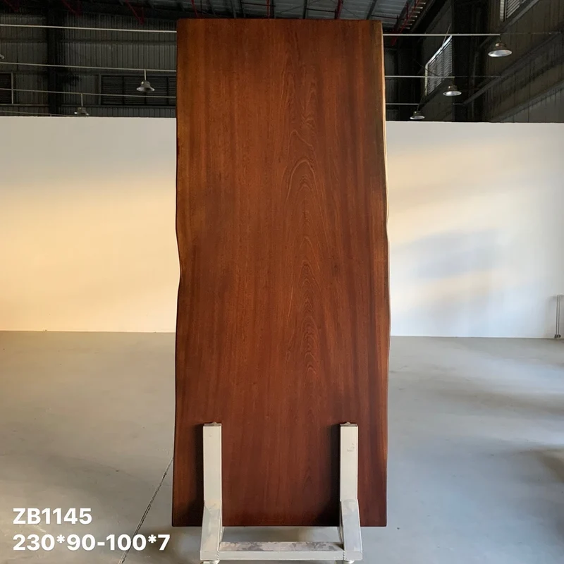 Live Edge Sapele Wood