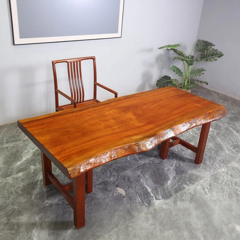 Cobalt Sapele Wood Table