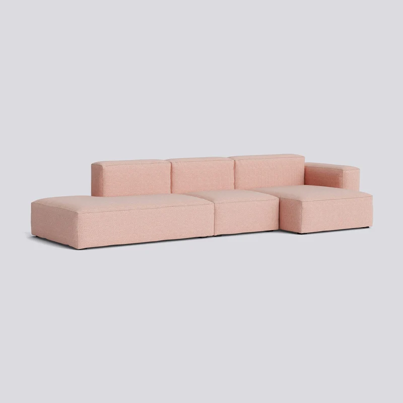 Mags Soft 3-sits, kombination 4 höger Soffa Tartaglia Red white 861, Fast