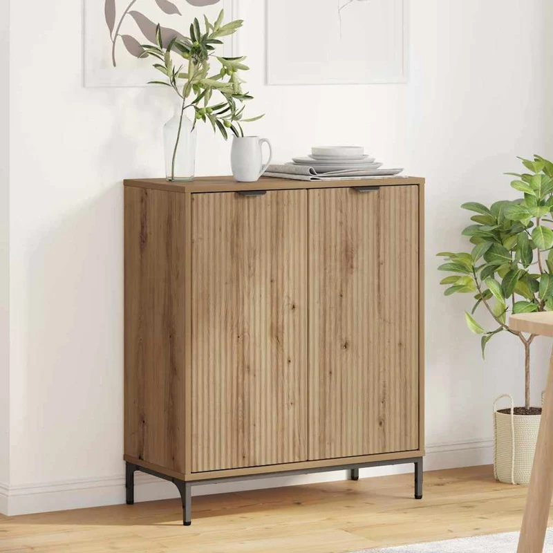 Sideboard Artisan Ek 69,5 x 33 x 82 cm Konstruerat trä