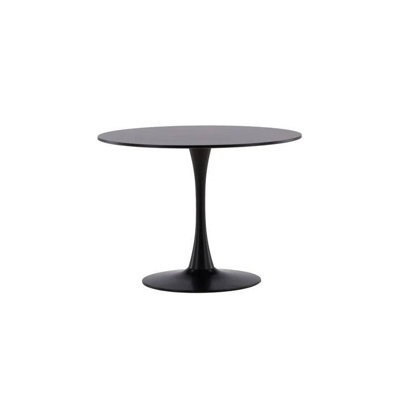 Glade Runt matbord Svart, MDF, ⌀100