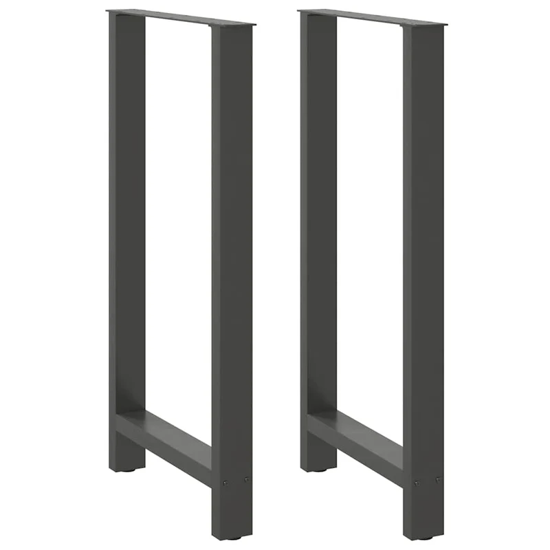Barbordsben antracit 2 st 60x(110-111) cm stål