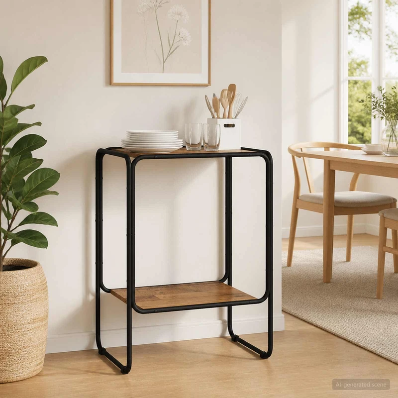 Sideboard Gammalt trä 60 x 38 x 75 cm Konstruerat trä