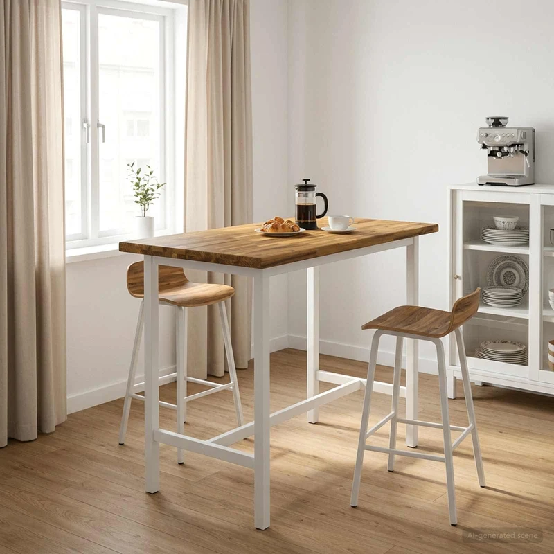 Rektangulärt Bordsskiva 140 x 40 x 3,2 cm Rektangulär