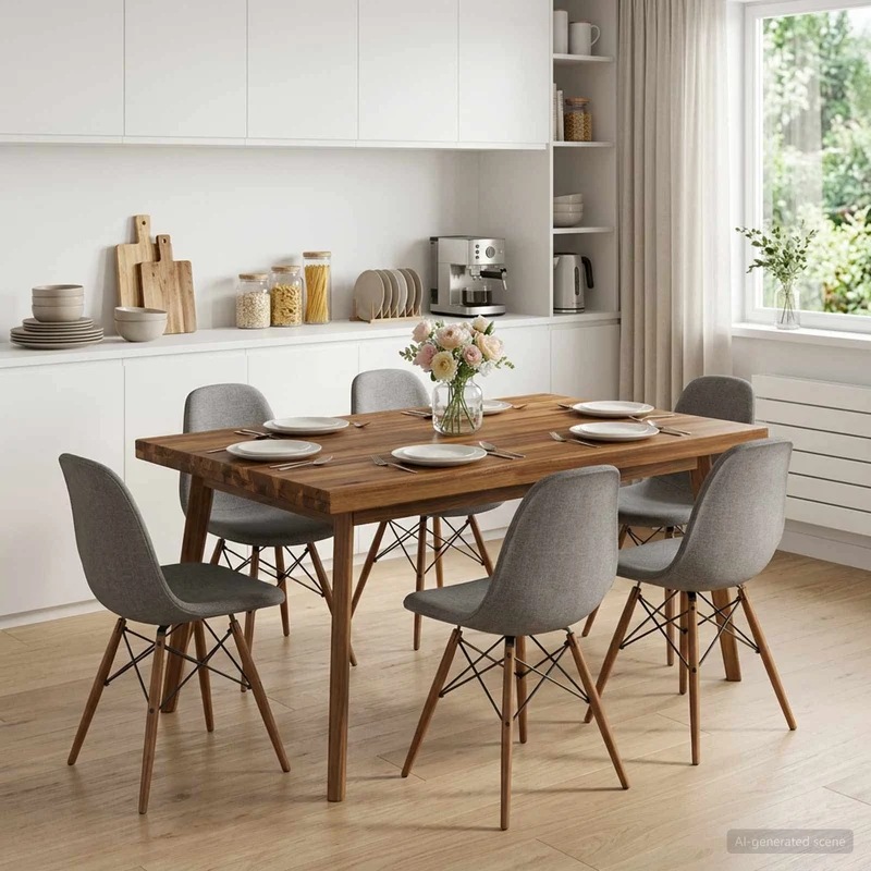 Rektangulärt Bordsskiva 90 x 70 x 3,2 cm Rektangulär