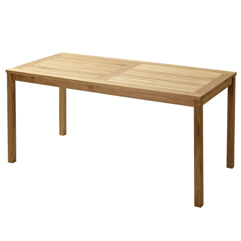 Rosenborg 165x80 cm Trädgårdsbord Teak