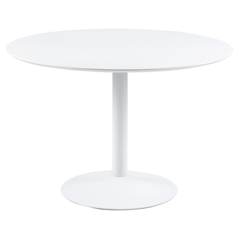 Soleil Matbord Rund 110 cm Vit