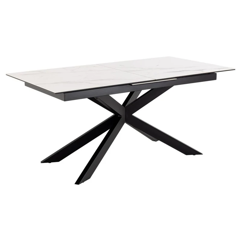 Armand Matbord 90x168-210 cm Vitt Akranes