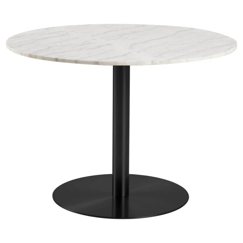 Shannon Matbord Rund 105 cm Svart