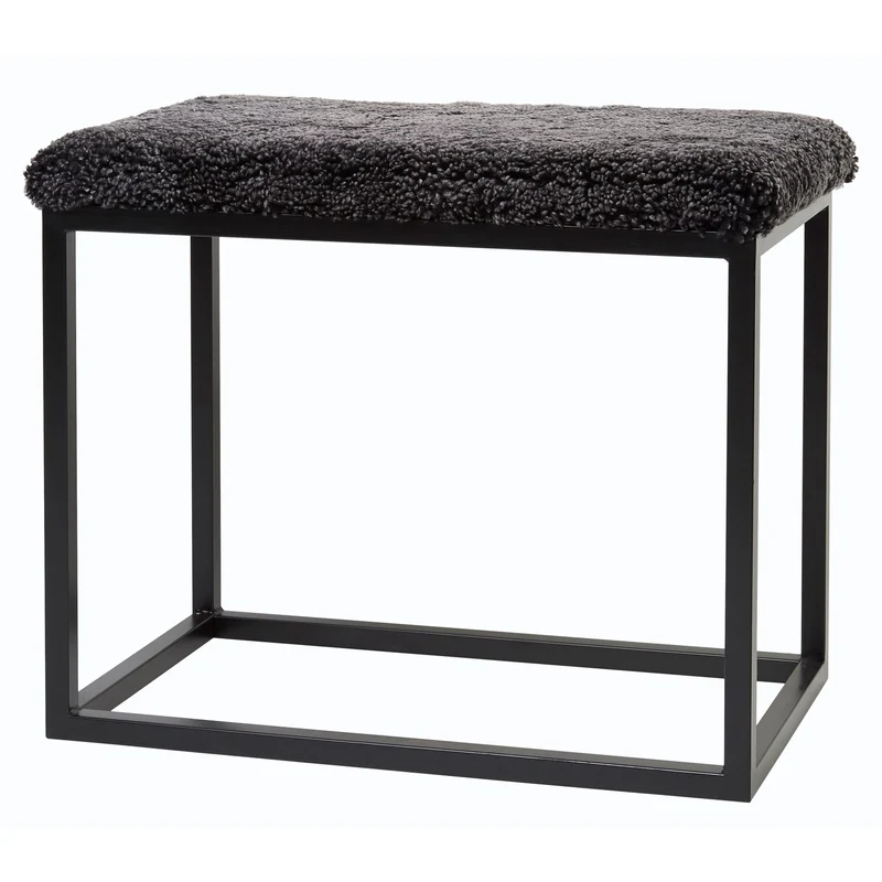 Palle M Bänk Dark Grey/Black