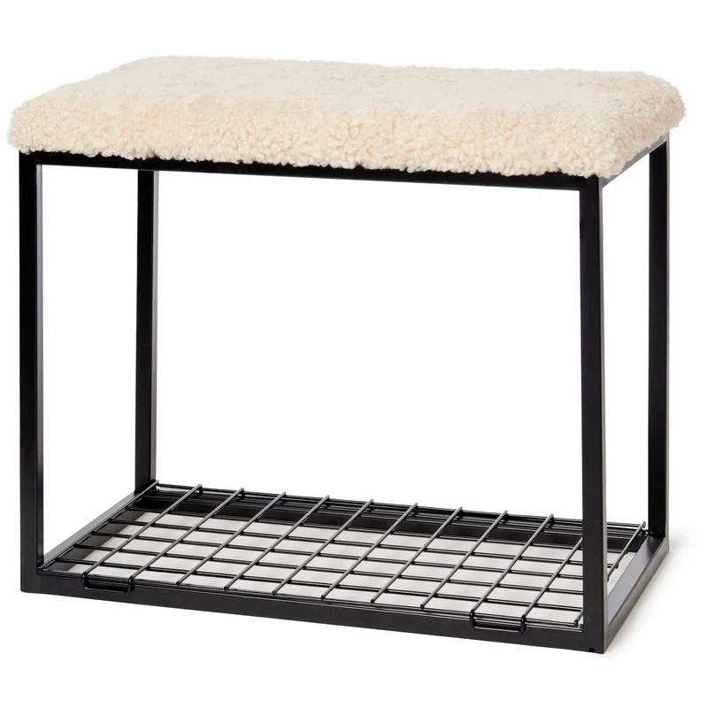 Palle M Bänk Beige Moonlight/Black