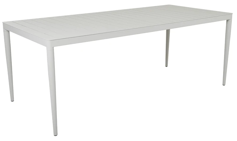 Bigby Matbord 195x90 cm Light Grey - REA
