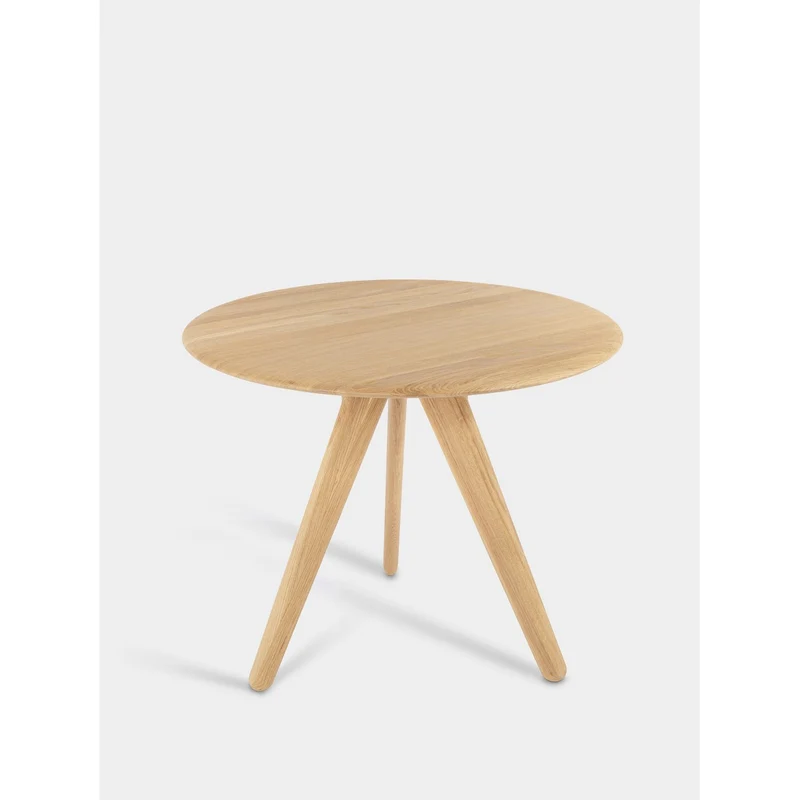 Slab Rund Bord Natural, 90 cm
