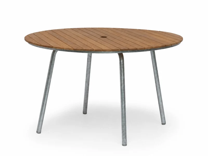 Sandhamn Utebord Ø120 cm Teak