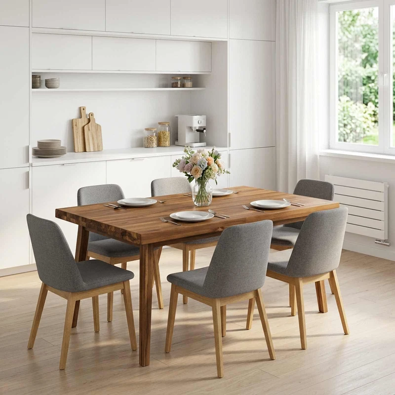 Rektangulärt Bordsskiva 70 x 70 x 3 cm Fyrkantig