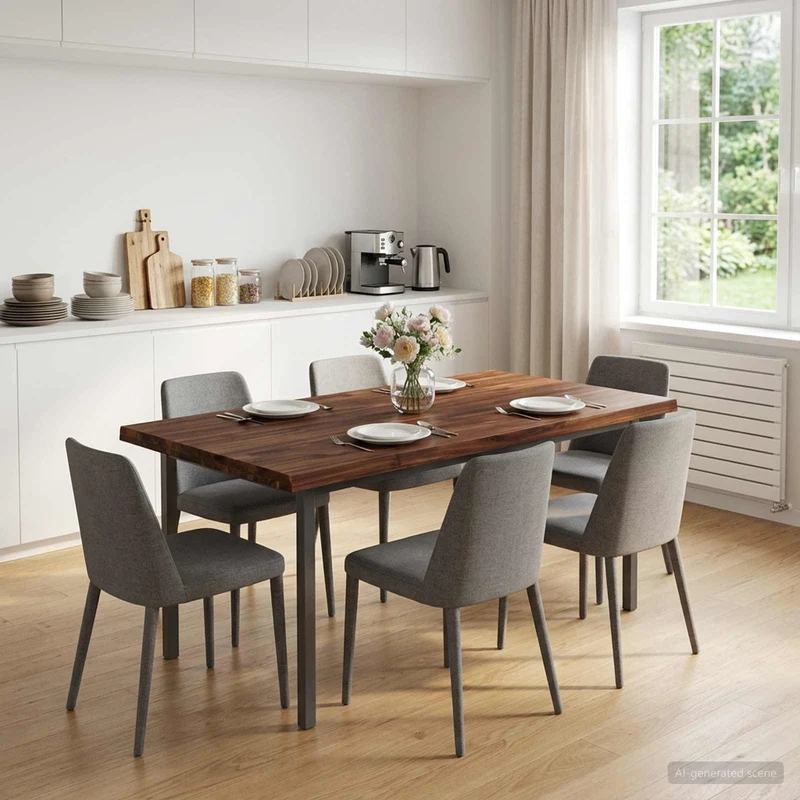 Rektangulärt Bordsskiva 100 x 60 x 3 cm Rektangulär