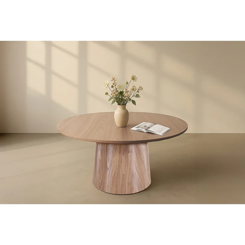 Lanzo Runt matbord Natur