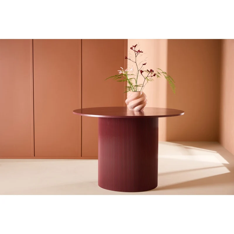 Lenox Runt matbord Burgundy