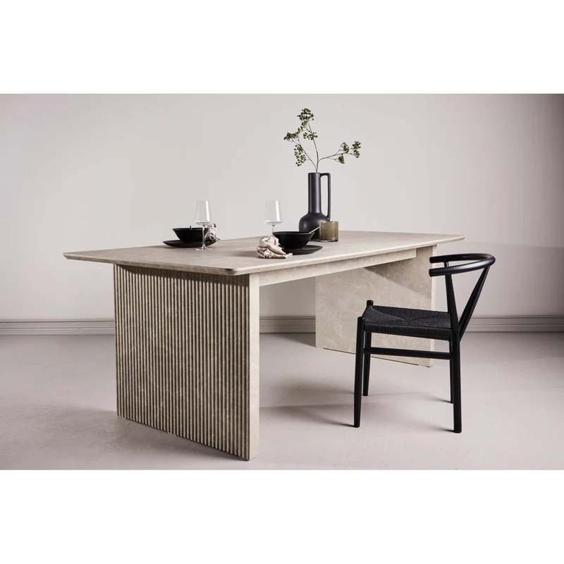 Vail Rektangulärt matbord Beige