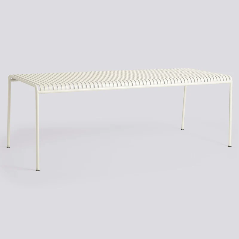 Palissade Bord 220 Cm, Krämvit