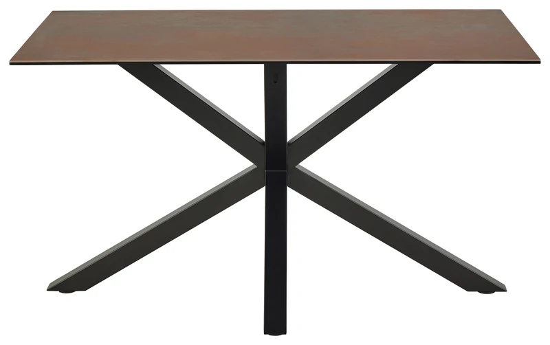 Verdun Matbord 135x80 cm Rostbrun Lemco