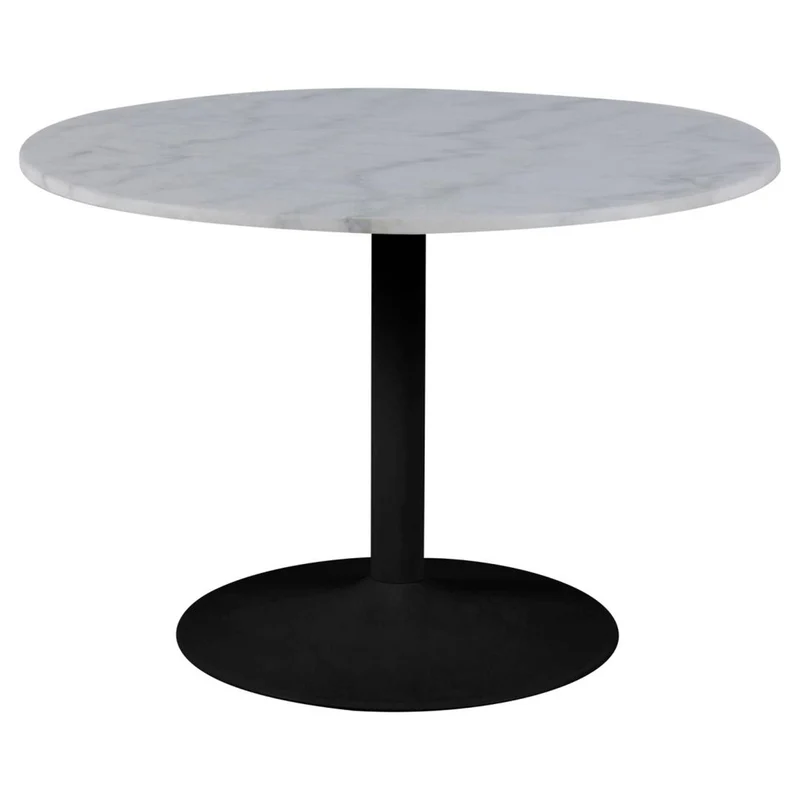 Carter Matbord Rund 110 cm Svart