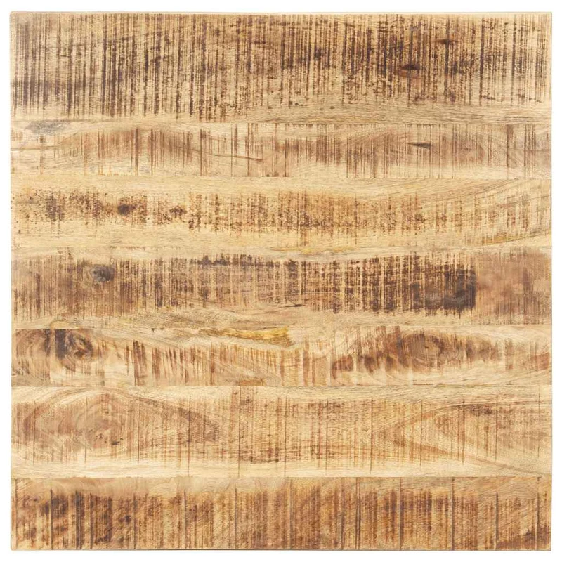 Bordsskiva i massivt mangoträ 25-27 mm 60x60 cm