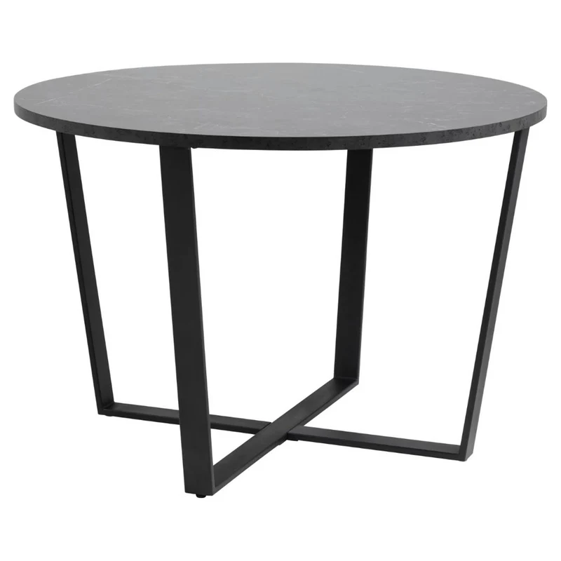 Angers Matbord Rund 110 cm Izmir-marmor