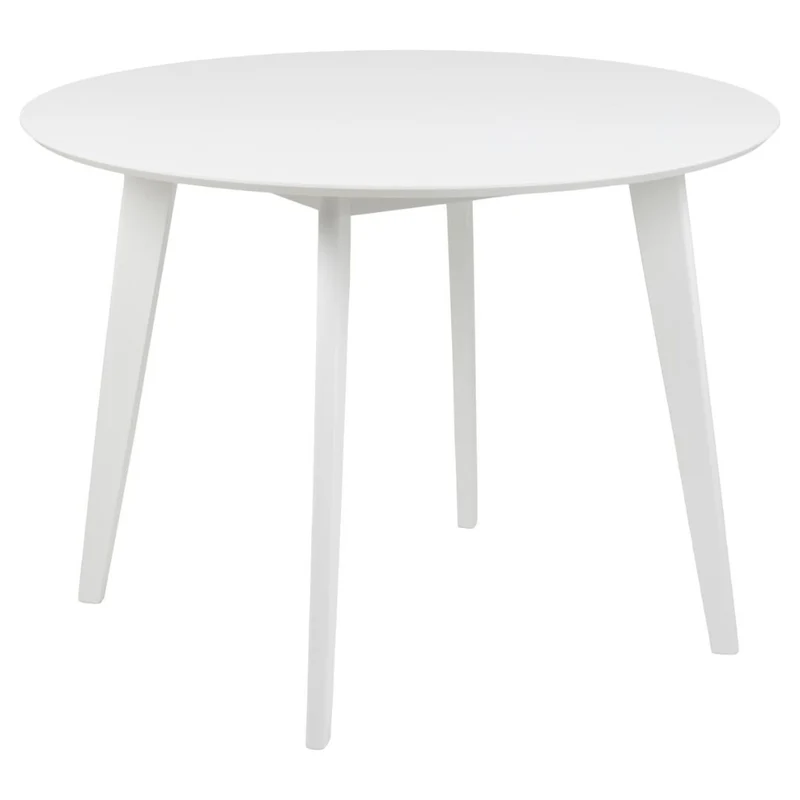Alba Matbord Rund 105 cm Vit