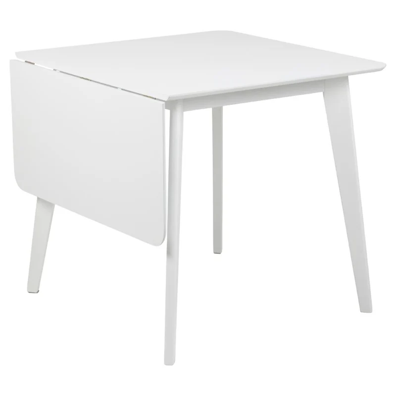 Alba Matbord 80x80/120 cm Vit