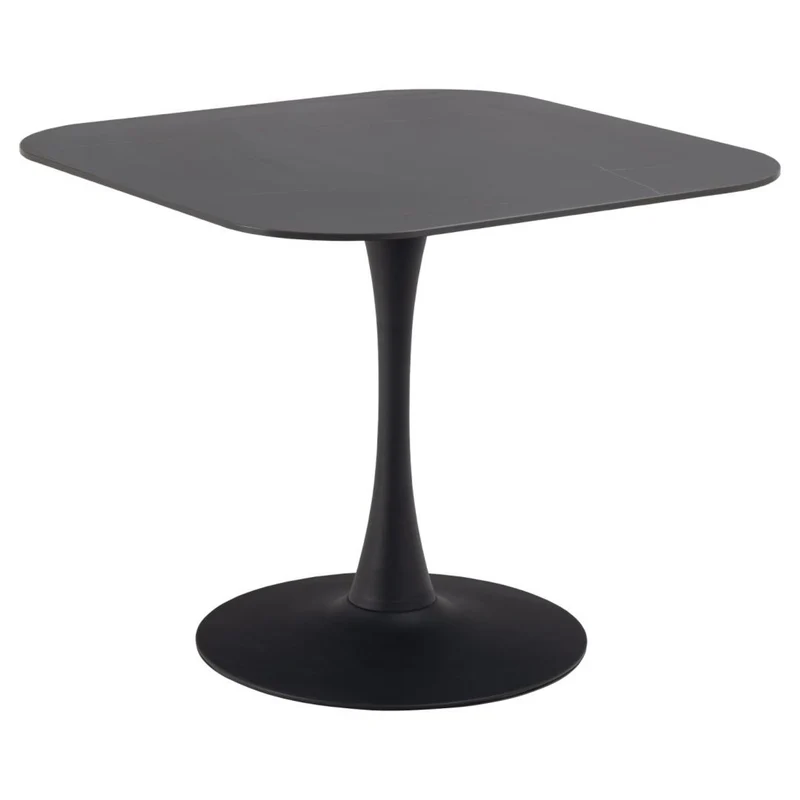 Rennes Matbord 90x90 cm Svart Grantham