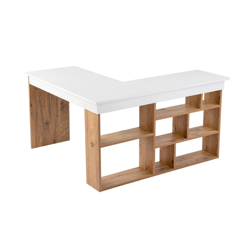 Ostia Skrivbord Vit Atlantic Pine