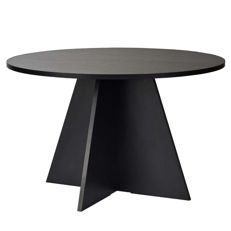 Chicago Matbord Wood Black