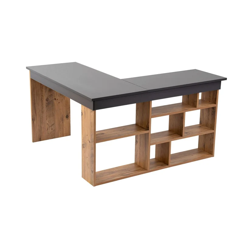 Ostia Skrivbord Antracit Atlantisk tall