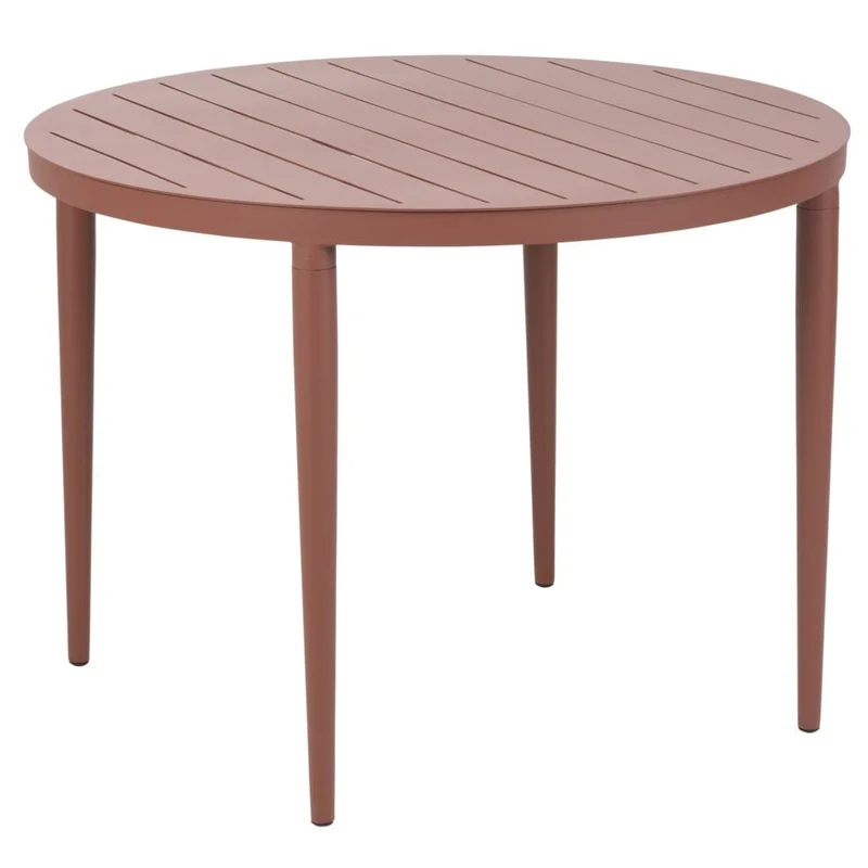 Bigby Matbord Runt Ø100 cm Zin Red
