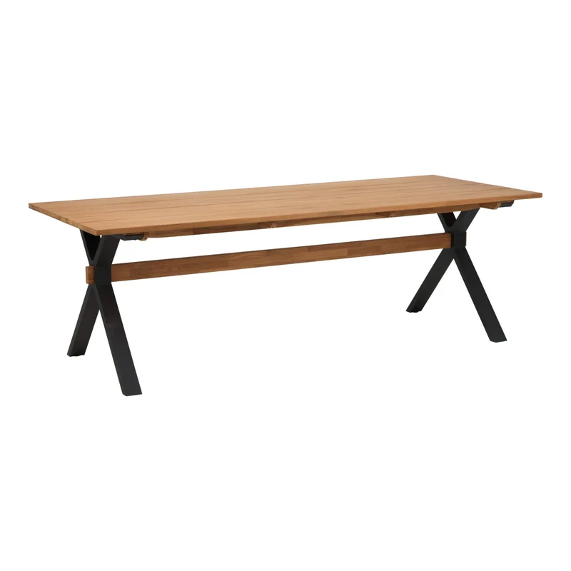 Mark Matbord 230x95 cm Teak/Svart
