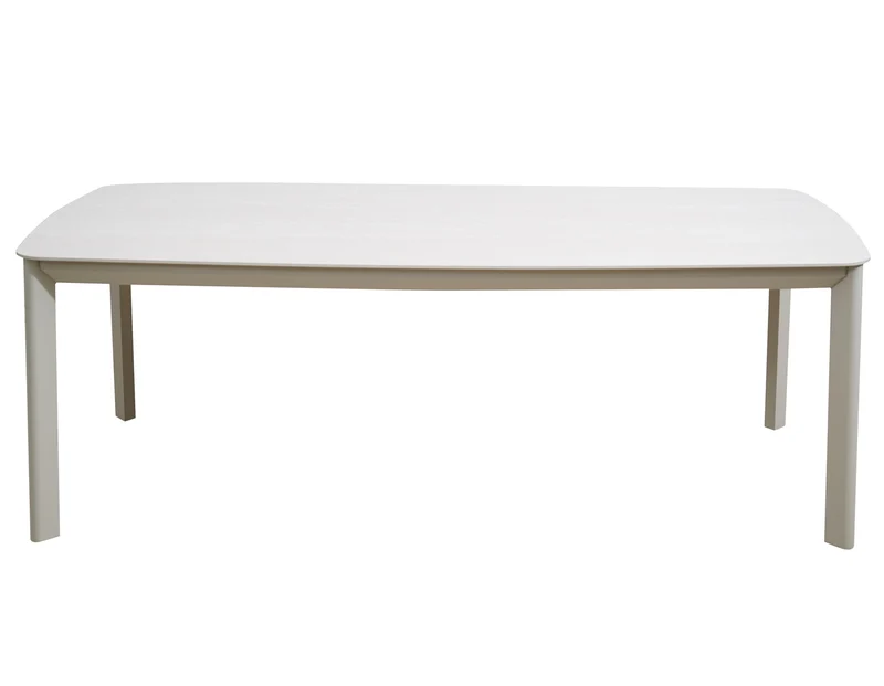 Cremona Matbord 218x98 cm Sand / Sinterad Sten