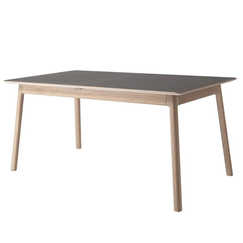 Nord Matbord 160-240x90 cm Vitoljad Ek/Stenlaminat