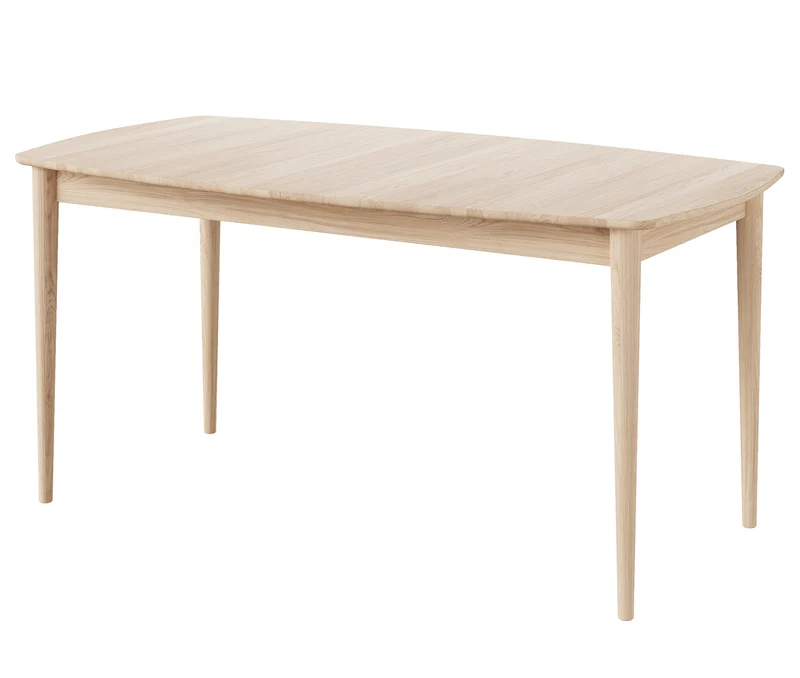 Nordlight Matbord 160-240x85 cm Massiv Vitoljad Ek